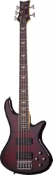 Бас-гитара SCHECTER STILETTO EXTREME-5 BCH - бас-гитара 5-струнная. 24 лада, корпус: красное дерево с топом из волнистого клёна, гриф: клён на болтах, накладка палисандр, звукосниматели HH Schecter Diamond Bass