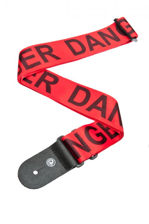 50H05 Тканный ремень для гитары, рисунок «Danger», Planet Waves