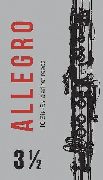 FR18C006 Allegro Трости для кларнета inB/inA № 3,5 (10шт), FedotovReeds