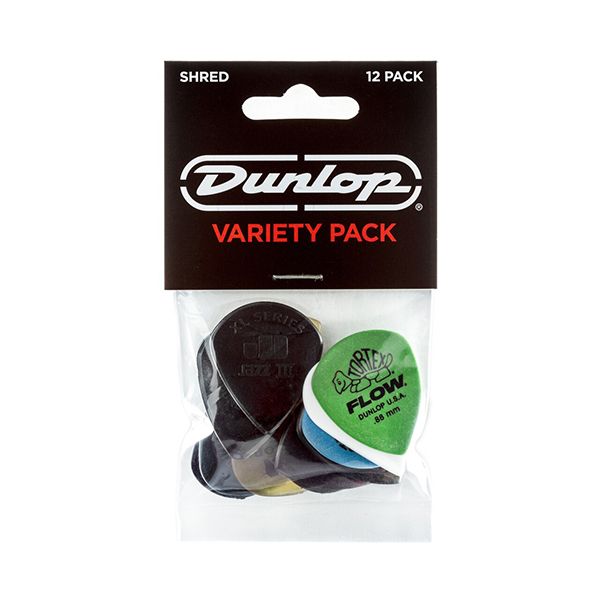 PVP118 Shred Набор медиаторов, 12шт, Dunlop