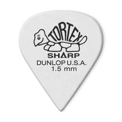 Dunlop 412P150 Tortex Sharp 12Pack  медиаторы, толщина 1.5 мм, 12 шт.