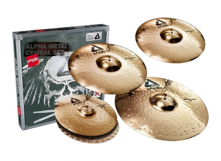 000088MS18 Alpha B Metal Set Комплект тарелок 14/18/20+17", Paiste