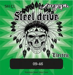 SH-CL Steel Drive Комплект струн для электрогитары, сталь, 9-46, Мозеръ