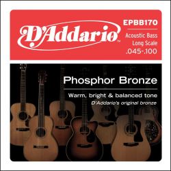 EPBB170 Phosphor Bronze  Long Sc, 45-100, D'Addario