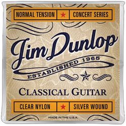 DCV120 Concert Комплект струн для классической гитары, посребр.медь, 28-43, Dunlop