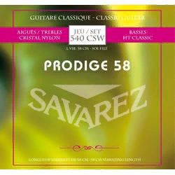 Savarez 540CSW  комплект струн для классической гитары 3/4, стандартное натяжение