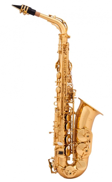 Arnolds&Sons AAS-110   саксофон альт Eb, Полупро, верх клапан F#, Си-СиЬ, До#-Си, желт лат, покр лак