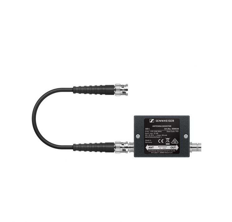 508538 AB 4-AW+ Антенный усилитель, 470-558 МГц, Sennheiser