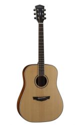 PW-410-NS Акустическая гитара, с чехлом, матовая, Parkwood