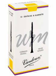 Vandoren White Master 2.0 10-pack (CR162)  трости для кларнета Bb (нем. система) №2.0, 10 шт.