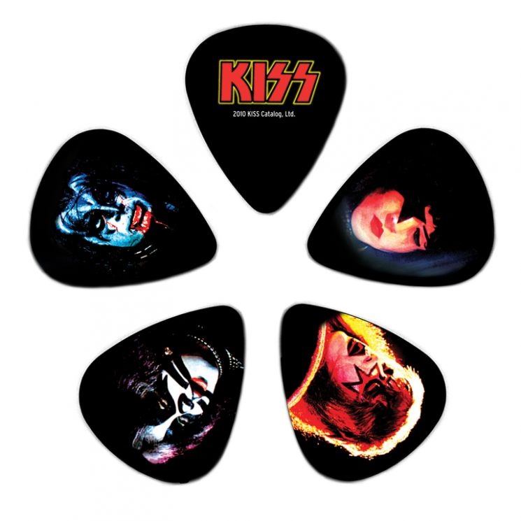 1CBK2-10K3 KISS Alive II Медиаторы, 10шт, тонкие, Planet Waves