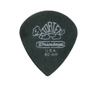 482P.60 Tortex Pitch Black Jazz III Медиаторы 12шт, толщина 0,60мм, Dunlop