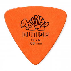 Dunlop 431P060 Tortex Triangle 6Pack  медиаторы, толщина 0.6 мм, 6 шт.