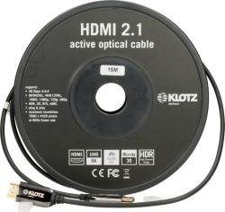 FOAUH020 Кабель HDMI оптический, 20 м, Klotz