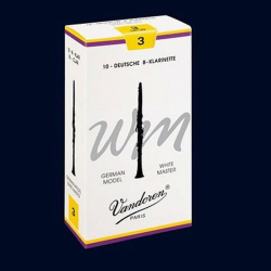 Vandoren White Master 2.5 10-pack (CR1625) SALE  трости для кларнета Bb (нем. система) №2.5, 10 шт.