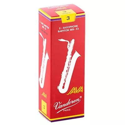 Vandoren Java Red Cut 3.0 5-pack (SR343R)  трости для баритон-саксофона №3.0, 5 шт.