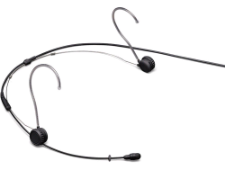 SHURE TH53B/O-LEMO Миниатюрный головной микрофон конденсаторный всенаправленный, 20-20000 Гц, 5,62 мВ/Па, Max.SPL 142 дБ, разъем LEMO. Черный