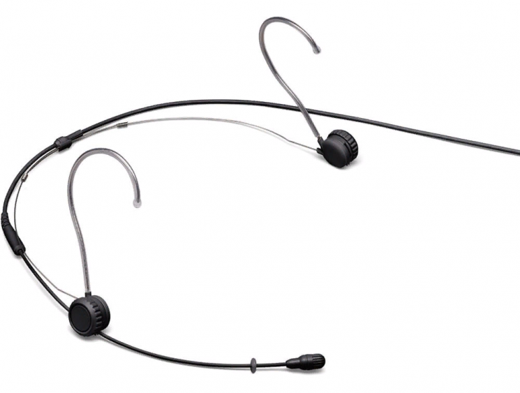 SHURE TH53B/O-LEMO Миниатюрный головной микрофон конденсаторный всенаправленный, 20-20000 Гц, 5,62 мВ/Па, Max.SPL 142 дБ, разъем LEMO. Черный