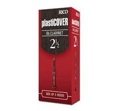 Rico RRP05BCL250  трости для кларнета Bb, Plasticover (2 1/2), 5шт. в пачке