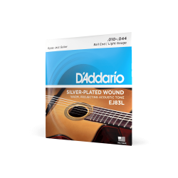 Струны для акустической гитары типа Selmer D'ADDARIO EJ83 L