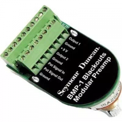 Seymour Duncan BMP-1 Long Preamp  Потенциометр с активным предусилителем Blackout, длинная ось
