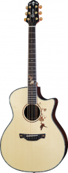 CRAFTER TB G-1000ce - электроакустическая гитара, верхняя дека Solid ель,...