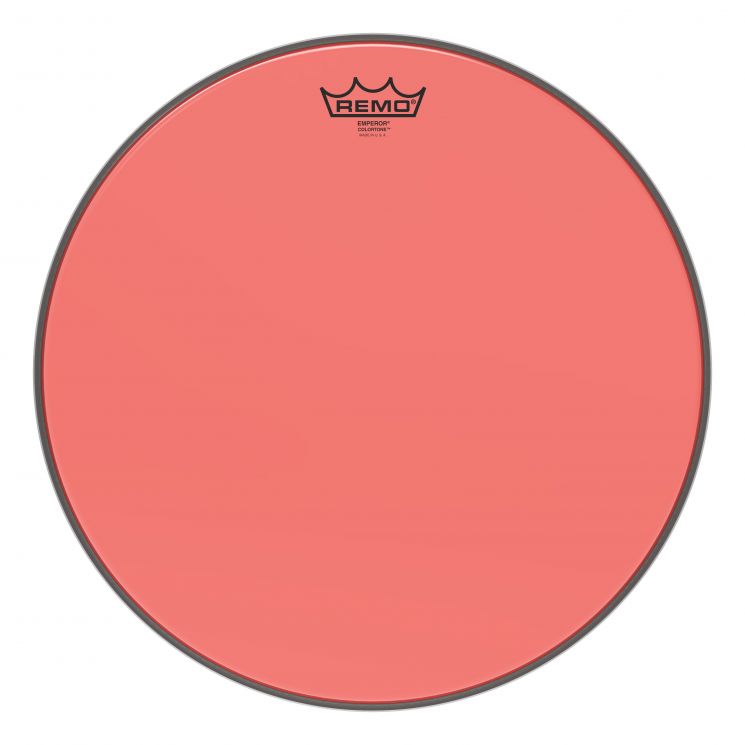 'REMO BE-0316-CT-RD Emperor® Colortone™ Red Drumhead, 16'' 