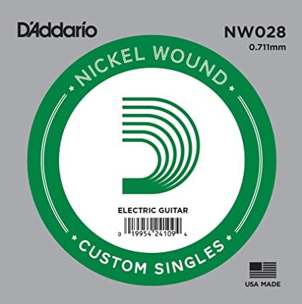 NW028 Nickel Wound D'Addario