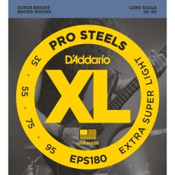 D`ADDARIO EPS180 PROSTEELS BASS EXTRA SUPER LIGHT 35-95