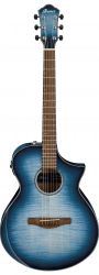 IBANEZ AEWC400-IBB AEWC электроакустическая гитара, цвет индиго санбёрст...