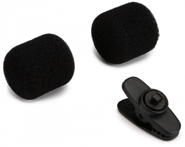 SHURE RK377 Две ветрозащиты и прищепка для головного микрофона PGA31