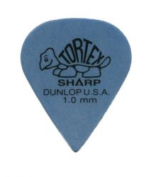 412P1.00 Tortex Sharp Медиаторы 12шт, толщина 1,00мм, Dunlop