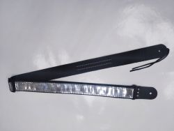 MZ-RG-5sil Ремень для гитары, серебро, MEZZO