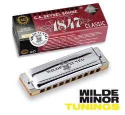 16221C 1847 Classic Wilde Minor Tuning C Губная гармошка, Seydel Sohne