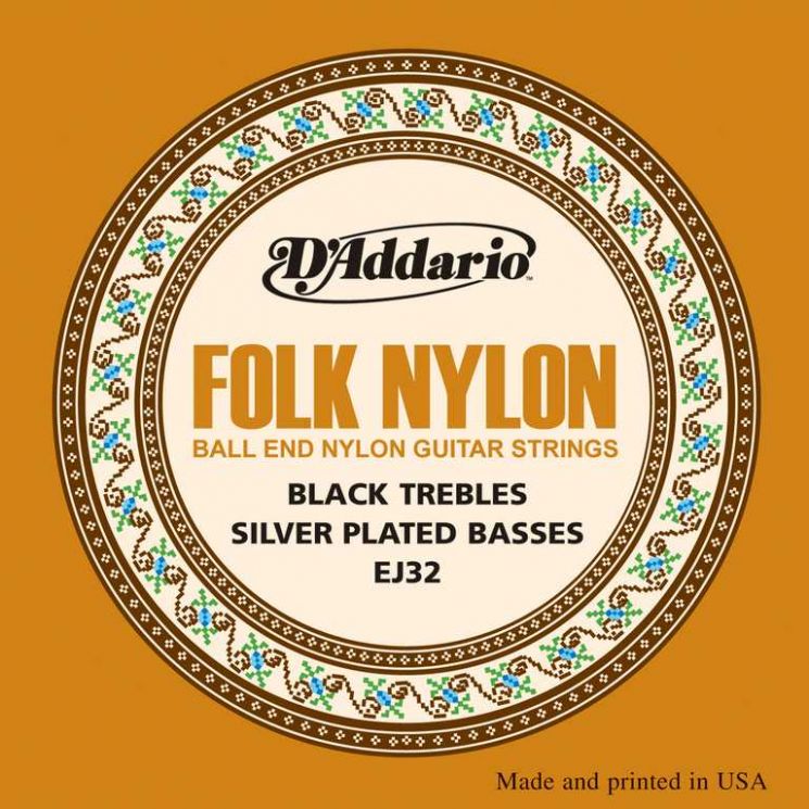 EJ32 Folk Nylon  D'Addaio