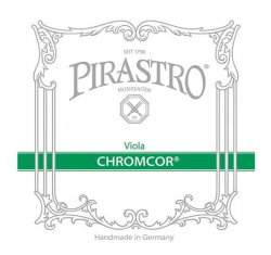 Pirastro 329020  Chromcor Комплект cтрун для Альта (medium), Металл, Сталь/ хром сталь, Ми с шариком