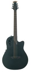 OVATION DS778TX-5 Elite T Mid Cutaway D-Scale Black Textured 