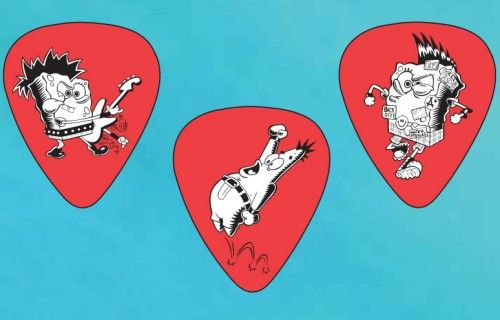 Набор медиаторов 6 шт. SPONGEBOB SBP-PUNKH