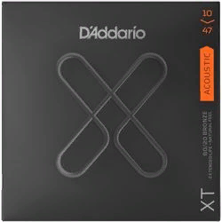 D`Addario XTABR1047  Струны для акустической гитары бронза 80/20, Extra Light 10-47, серия XT