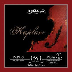 K420L-3 Kaplan Golden Spiral Solo  D'Addario