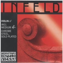 IR01 Infeld Red Отдельная струна E/Ми для скрипки размером 4/4, среднее натяжение, Thomastik